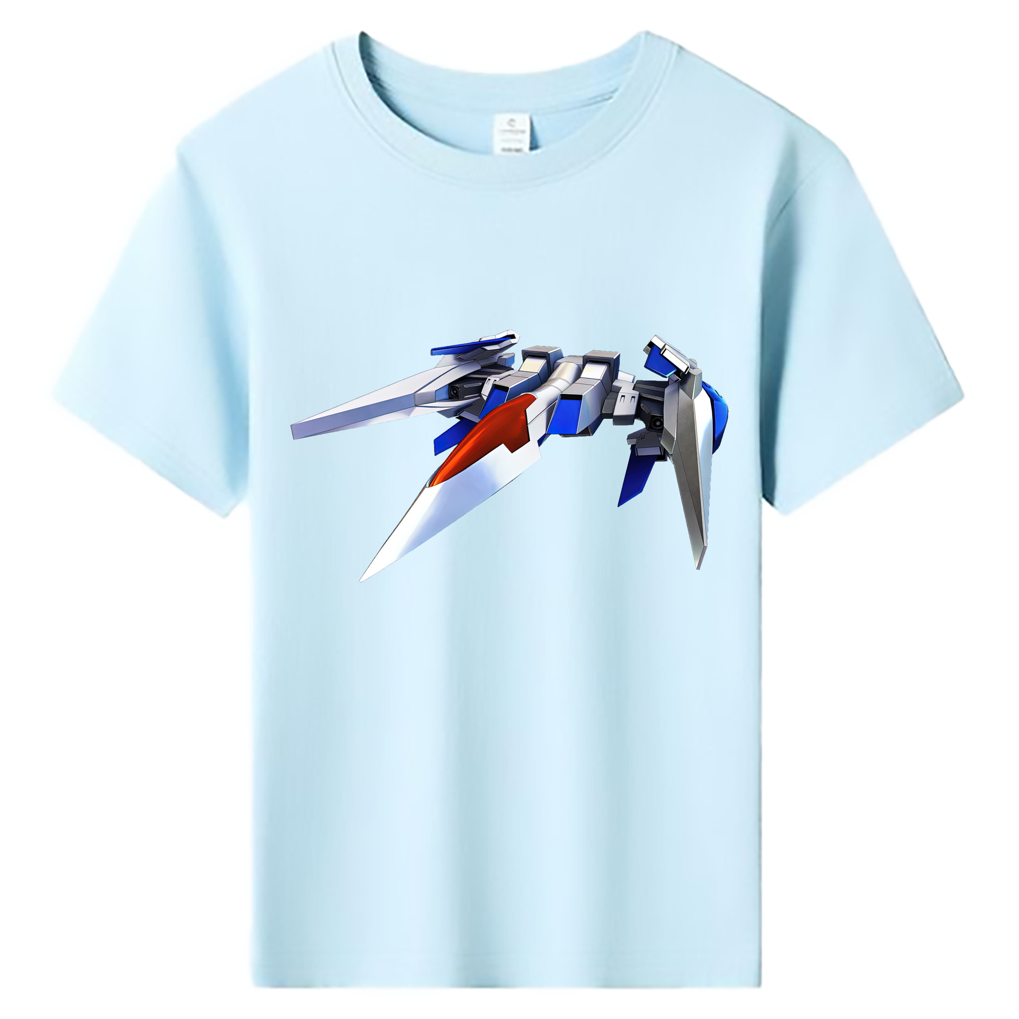 （画像用） 機動戦士ガンダム Mobile Suit Gundam 綿100％キッズTシャツ（フロントプリント）